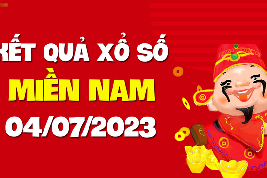 XSMN 4/7 - KQXSMN 4/7 - Xổ số miền Nam ngày 4 tháng 7 năm 2023