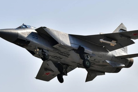 Tiêm kích MiG-31 của Nga rơi ở vùng Viễn Đông