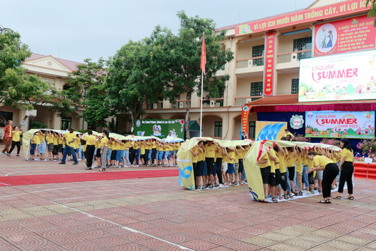 Sôi động Trại hè Tiếng Anh ở Lào Cai