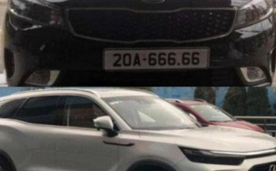Xác minh làm rõ vụ 3 xe ô tô có cùng một biển số "siêu đẹp" tại Thái Nguyên