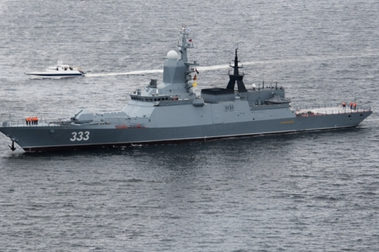 Vì sao tàu chiến Nga liên tục đi qua qua eo biển Đài Loan?