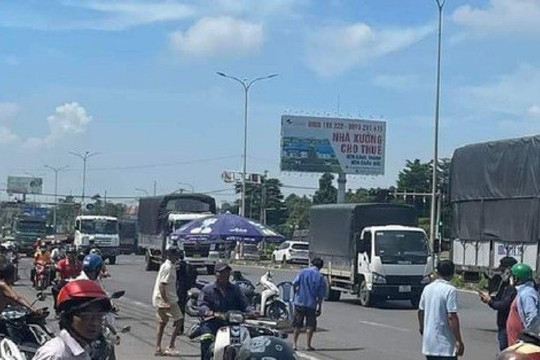 Một công an xã ở Đồng Nai tử nạn trên quốc lộ 51