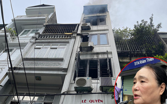 Lời kể nhân chứng vụ cháy 3 người chết ở Hà Nội