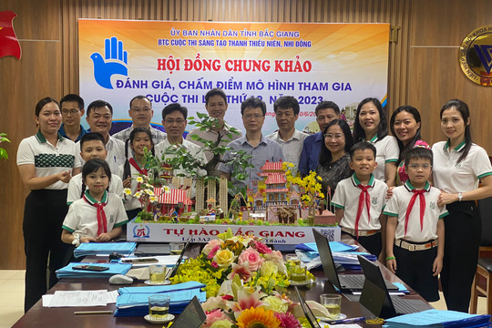 Mô hình học tập 'tự hào Bắc Giang' đạt giải Nhì cuộc thi sáng tạo