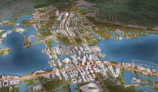 Vĩnh Phúc chấp thuận chủ trương đầu tư dự án khu đô thị tại thị trấn Thanh Lãng