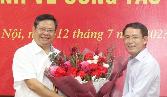 Phó Chủ tịch Hoàn Kiếm làm Phó Giám đốc Sở TN&MT Hà Nội