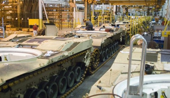 Nga nói đã xác định được vị trí nhà máy sản xuất xe tăng Đức dự kiến xây dựng ở Ukraine