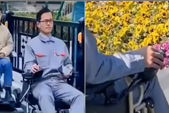 Cộng đồng mạng "giật mình" vì trào lưu đi xe lăn điện ở Trung Quốc: Bất ngờ khi biết nguyên nhân