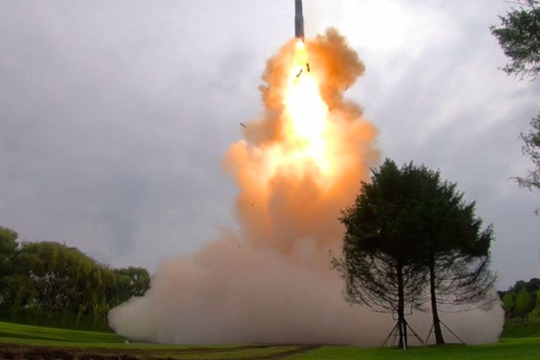 Mỹ, Nhật, Hàn tổ chức tập trận bắn tên lửa trên biển
