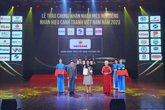 Vietbank vào Top 10 nhãn hiệu cạnh tranh Việt Nam 2023