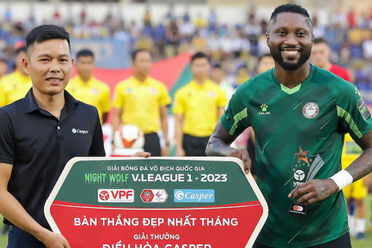 VPF và Casper Việt Nam công bố 4 giải V.League 1 tháng 6