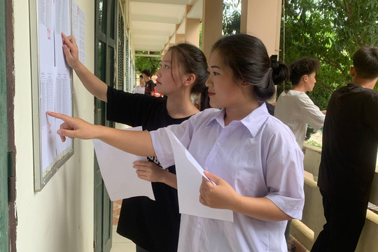 Điện Biên có 21/36 trường đỗ tốt nghiệp THPT đạt 100%