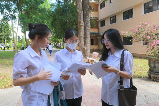 Nhiều trường ở Quảng Trị đạt tỉ lệ tốt nghiệp THPT 100%