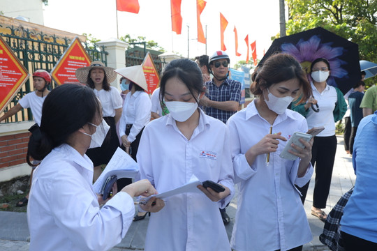 Ninh Bình có 458 điểm 10 trong Kỳ thi tốt nghiệp THPT 2023