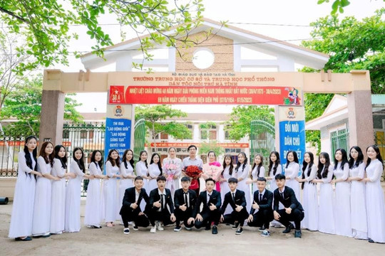 Học sinh Trường dân tộc nội trú ở Hà Tĩnh đỗ tốt nghiệp 100%