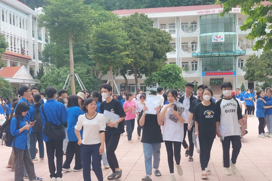Tỷ lệ học sinh đỗ tốt nghiệp THPT ở Sơn La đạt 99,68%