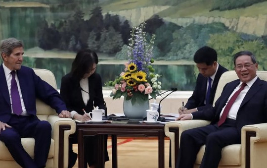 Chủ tịch Tập Cận Bình gửi thông điệp rắn khi Đặc phái viên khí hậu Mỹ thăm Trung Quốc