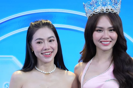 Hoa hậu đẹp nhất thế giới lộng lẫy, lấn át tất cả trên thảm đỏ Miss World Việt Nam 2023