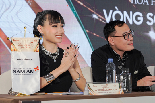 Sơ khảo Miss Grand Vietnam 2023: lần đầu tiên 2 cặp đôi quyền lực cùng ngồi ghế nóng giám khảo