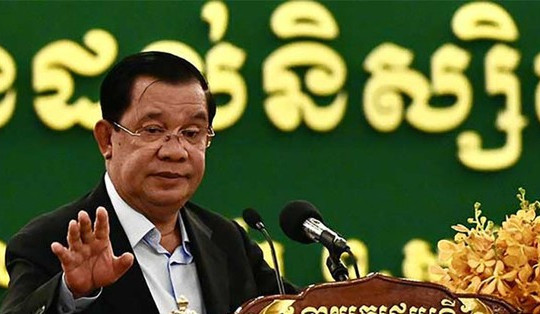Thủ tướng Campuchia Hun Sen thông báo từ chức