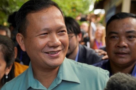Hun Manet, người khả năng lớn là thủ tướng tiếp theo của Campuchia