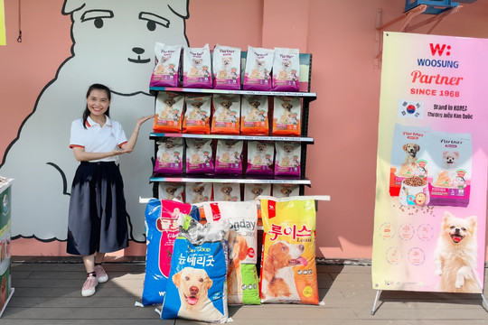 Doanh nghiệp Việt Nam tiên phong xuất khẩu 1000 tấn thức ăn thú cưng sang Hàn Quốc