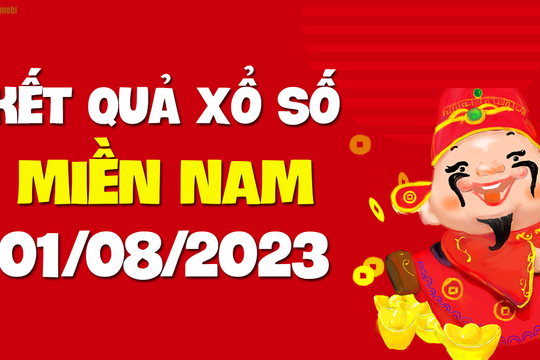 XSMN 1/8 - SXMN 1/8 - KQXSMN 1/8 - Xổ số miền Nam ngày 1 tháng 8 năm 2023