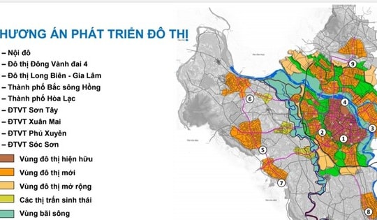 Nghiên cứu tăng tỷ lệ đất ở đô thị tại các thành phố trực thuộc Hà Nội