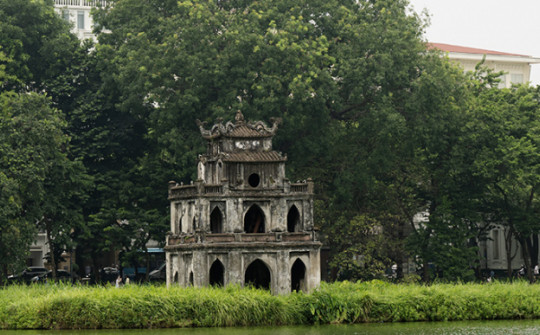 Tháp Rùa và những di tích lịch sử, công trình kiến trúc nổi tiếng gắn liền với quận Hoàn Kiếm