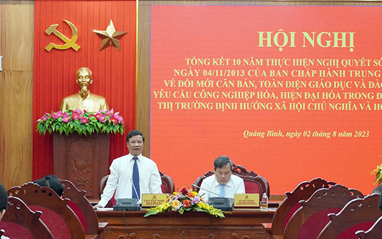Chất lượng giáo dục toàn diện ở Quảng Bình được duy trì vững chắc
