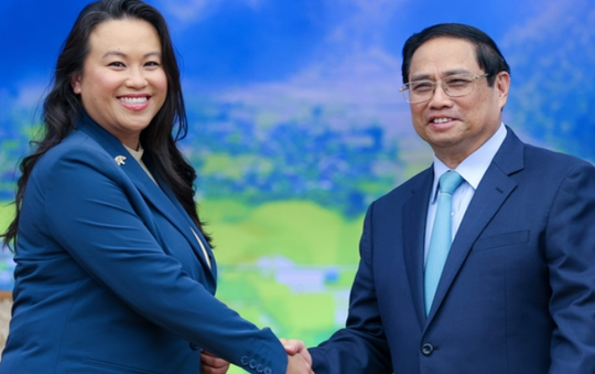Thủ tướng Phạm Minh Chính tiếp đoàn quan chức, doanh nghiệp từ bang California