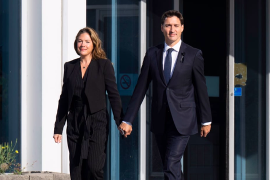 Thủ tướng Canada Justin Trudeau thông báo ly thân