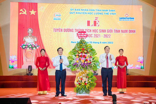 Nam Định tuyên dương học sinh giỏi tỉnh vào giữa tháng 8