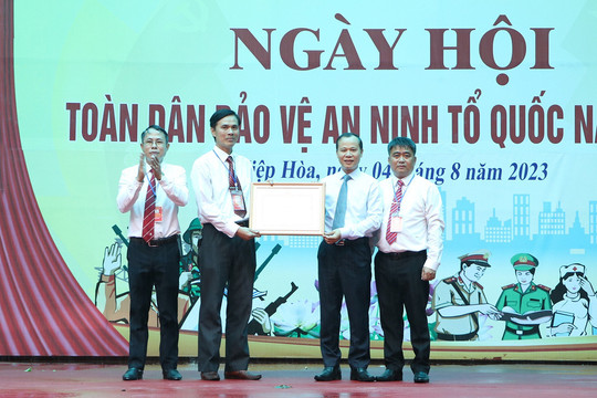 Trường học ở Bắc Giang xuất sắc trong phong trào bảo vệ an ninh tổ quốc