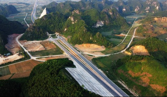 Gia hạn thực hiện các hạng mục còn lại của cao tốc Mai Sơn - quốc lộ 45
