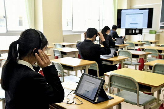 Học sinh Nhật gặp trở ngại nói tiếng Anh