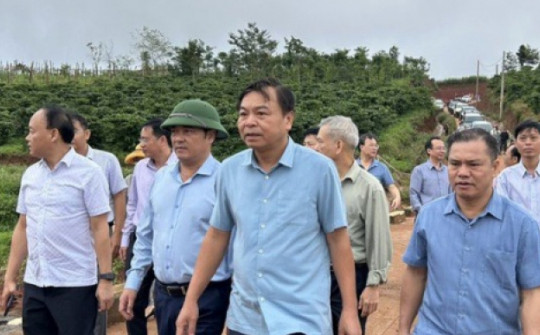 Thứ trưởng Bộ NN&PTNT lý giải nguyên nhân sạt lở, sụt lún đất ở Đắk Nông