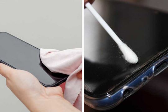 Cách lau màn hình điện thoại chuẩn nhất để hết sạch vết vân tay, bụi bẩn