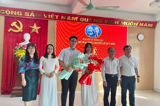 Nhân rộng mô hình 'Đảng viên tuổi 18' trong các trường THPT ở Quảng Trị