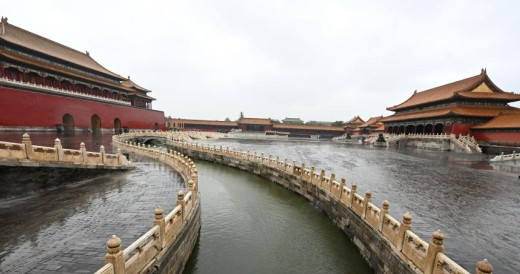 Tử Cấm Thành 'miễn nhiễm' với lũ lụt lịch sử tại Trung Quốc