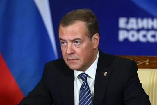 Ông Medvedev tuyên bố "Nga đủ mạnh để đạt được mọi mục tiêu ở Ukraine"