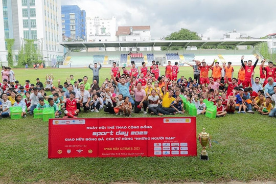 400 trẻ em mái ấm tham gia ngày hội thể thao cộng đồng 2023
