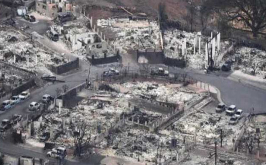 Thiệt hại kinh hoàng sau vụ cháy rừng lịch sử tại Hawaii