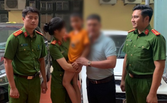 Công an Hà Nội thông tin chính thức vụ giải cứu bé trai bị bắt cóc