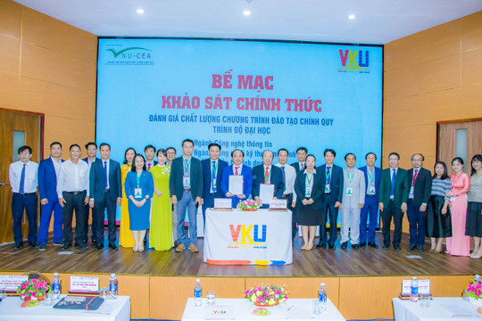 Bế mạc khảo sát đánh giá chất lượng chương trình đào tạo Trường VKU - ĐH Đà Nẵng