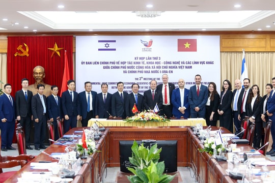 Việt Nam-Israel ưu tiên hợp tác về khởi nghiệp và đổi mới sáng tạo