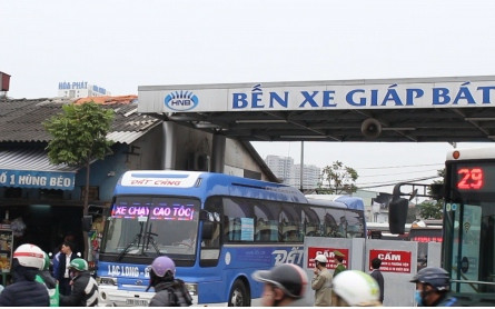 Các bến xe Hà Nội dự kiến lượng khách tăng 300% vào dịp nghỉ lễ 2/9