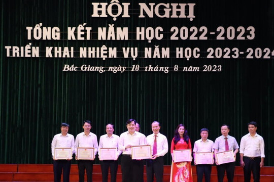 Ngành GD&ĐT trong tốp 5 cơ quan chuyên môn dẫn đầu tỉnh Bắc Giang