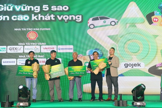 Gojek Việt Nam vinh danh đối tác tài xế nhân dịp sinh nhật 5 tuổi