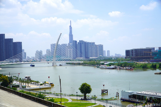 Thiết kế cầu Thủ Thiêm 4 phải trên cơ sở khai thác lợi thế khu cảng Sài Gòn
